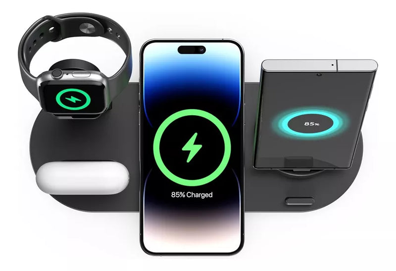 Carregador 3 em 1 Power Charge Pro