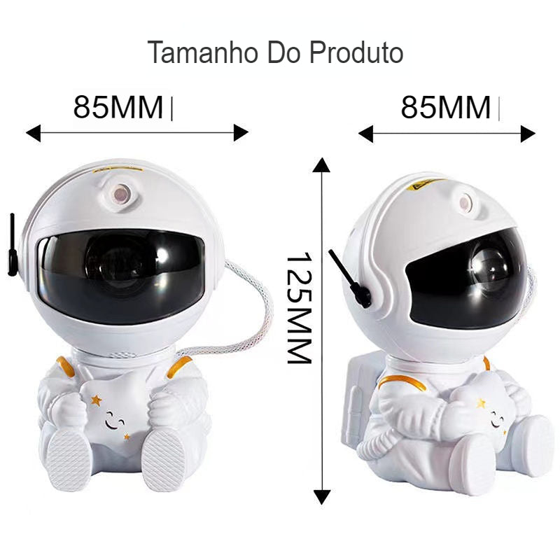 Projetor de Galaxia Astronauta LED