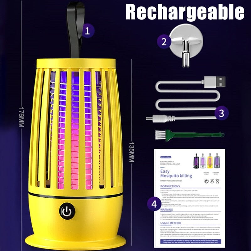 Lâmpada Mata Insetos Recarregável Defender Light